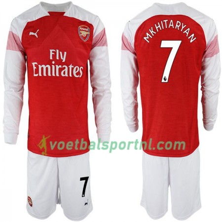 Arsenal Henrikh Mkhitaryan 7 Kind Thuis Tenue 2018-19 L/S Arsenal Henrikh Mkhitaryan 7 Kind Thuis Tenue 2018-19 L/S